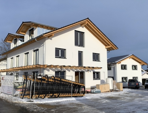 Mehrfamilienhäuser in Holzbauweise